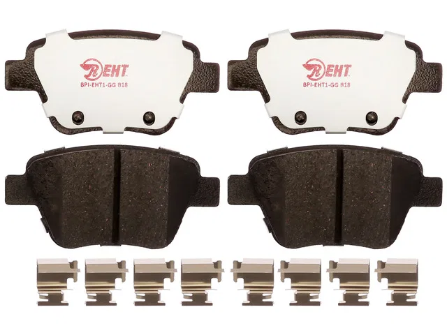 EHT1456H – R/M BRAKES Brake Pad, OE Replacement Hybrid Technology Includes Mounting Hardware